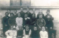 Zirci kisiskolások színdarabban 1912. Rendezte dr. Magyarász Ferenc, ciszterci szerzetes.jpg